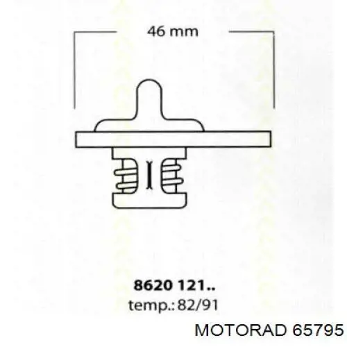  Motorad 65795 ціна, від 8.76 USD