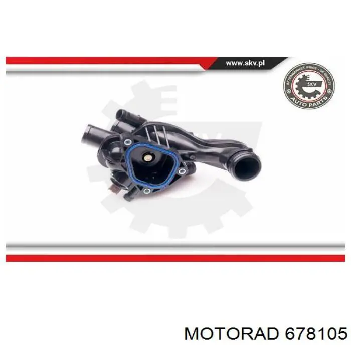678105 Motorad Корпус термостата в зборі