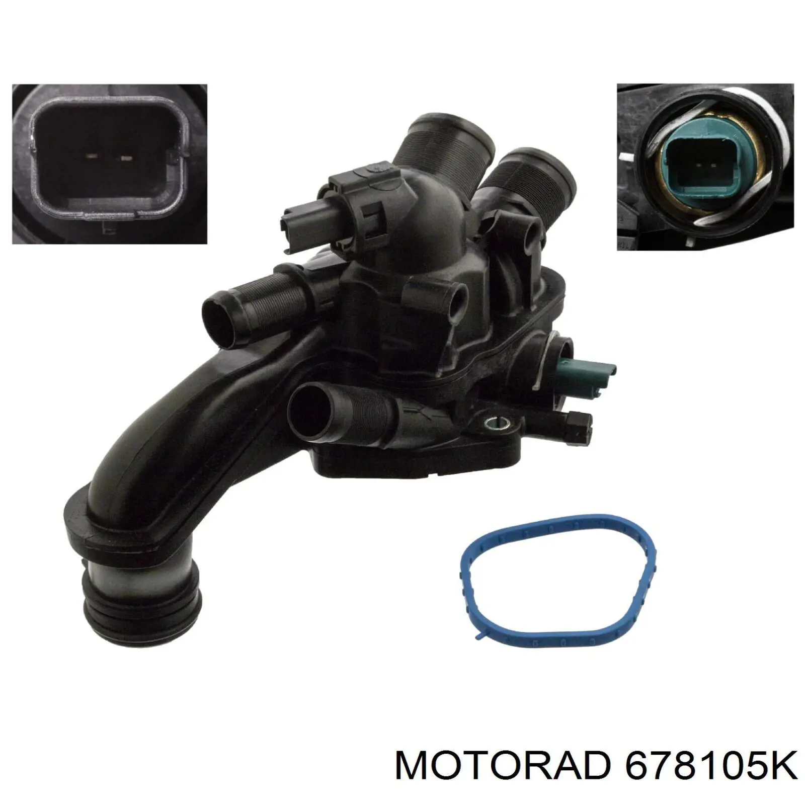 Корпус термостата 678105K Motorad