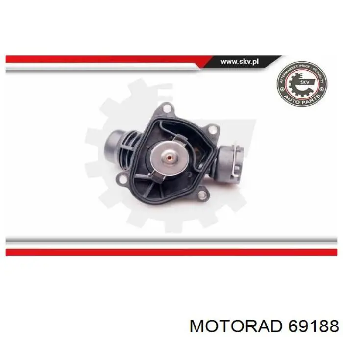 Купити 69188 Motorad Термостат в корпусі