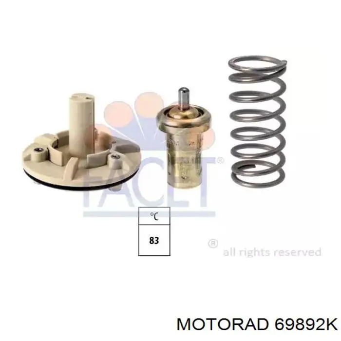 Корпус термостата 69892K Motorad