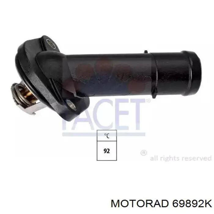 Купити 69892K Motorad Корпус термостата