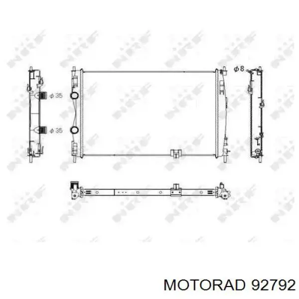 Купити 1338087 Opel Термостат в корпусі