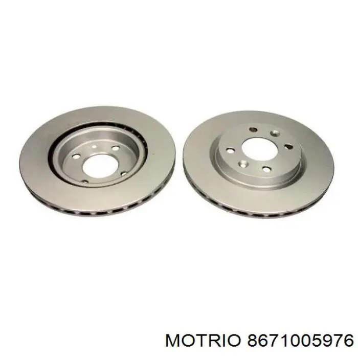 Диск переднього гальма Motrio 8671005976 ціна, від 23.14 USD