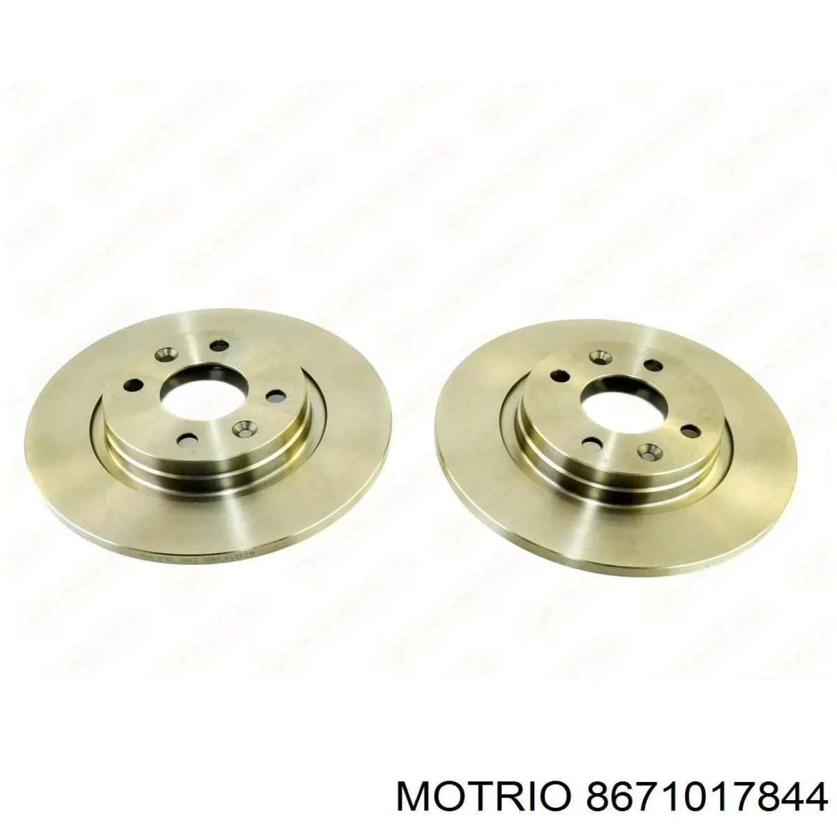 Гальмівні диски передні 8671017844 Motrio
