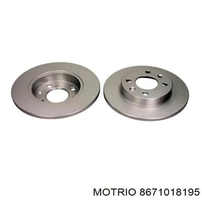 8671018195 Motrio Гальмо дискове переднє