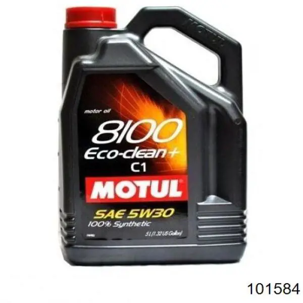 101584 Motul Масло моторне синтетическое 8100 Eco-clean+ 5W-30, 5л