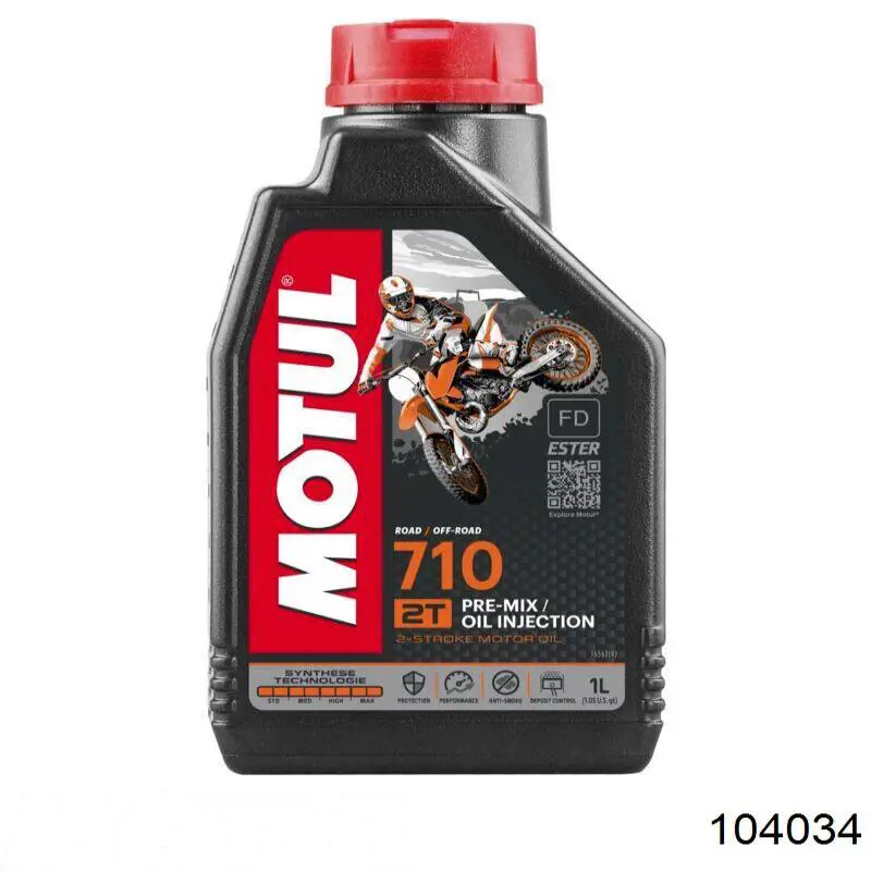 Масло моторне 101265 Motul