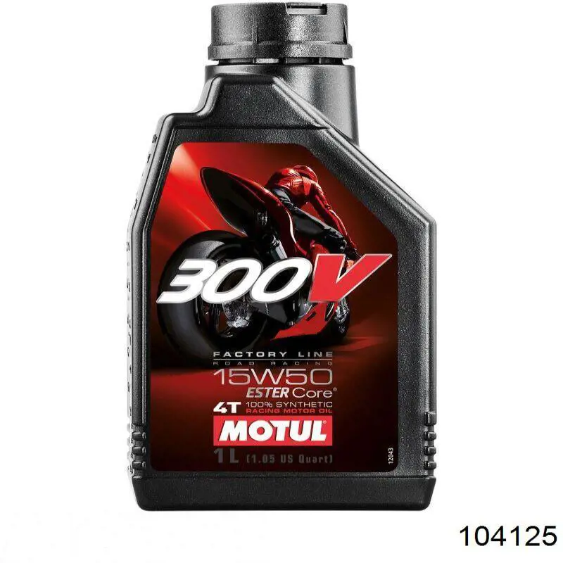 104125 Motul Масло двигуна