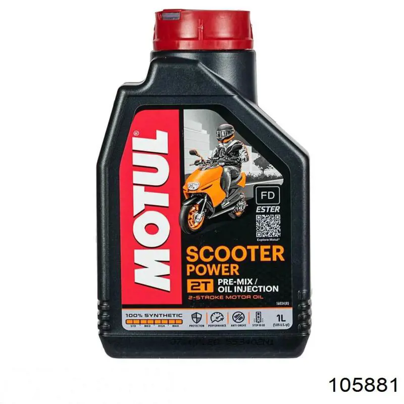 Масло моторне 105881 Motul