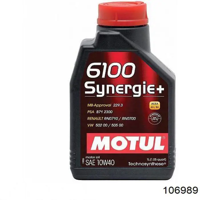 Масло моторне 106989 Motul