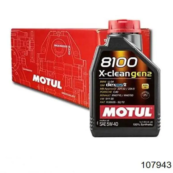 107943 Motul Масло двигуна