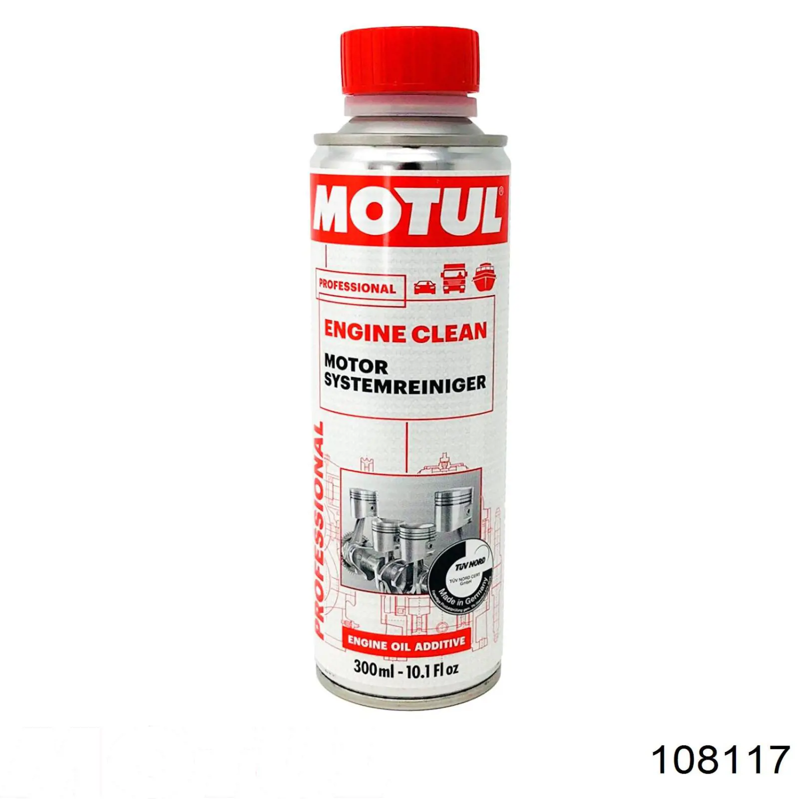 Присадки паливної системи для дизеля 108117 Motul