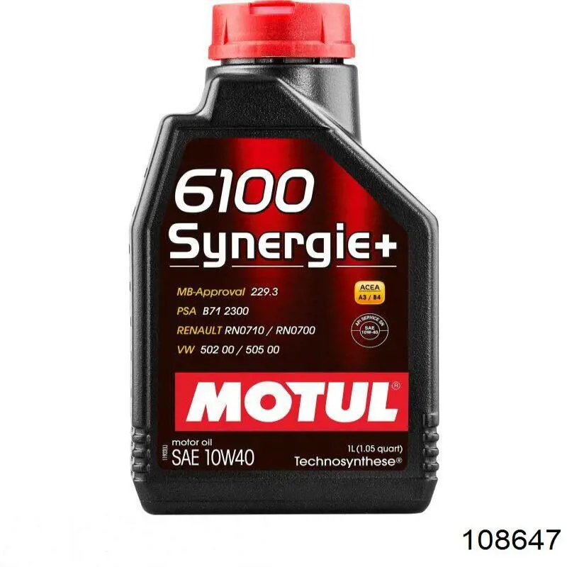 108647 Motul Масло двигуна