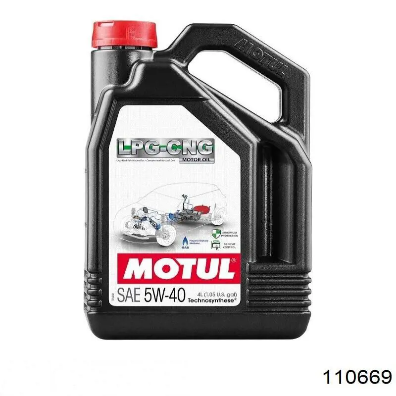 Масло моторне 110669 Motul