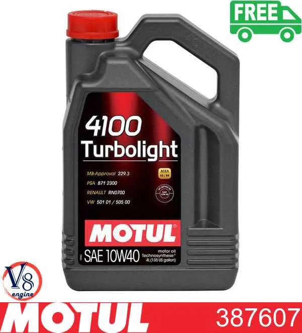 387607 Motul Масло двигуна