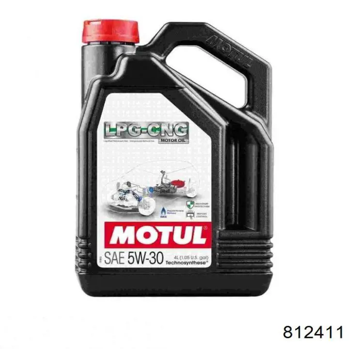 812411 Motul Масло двигуна