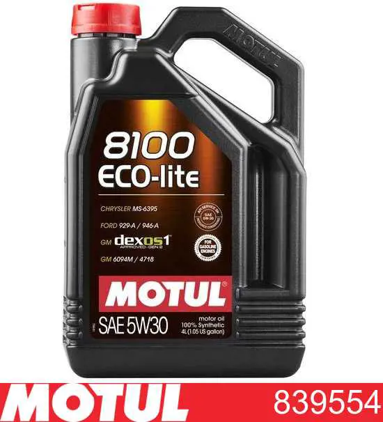 839554 Motul Масло двигуна
