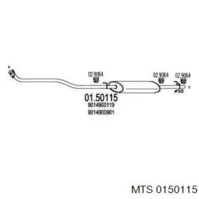 Глушник, центральна частина 0150115 MTS