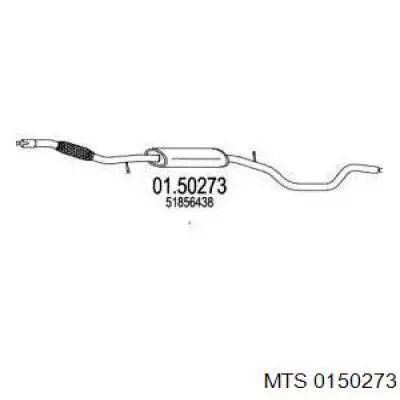 294001 Bosal Глушник, задня частина