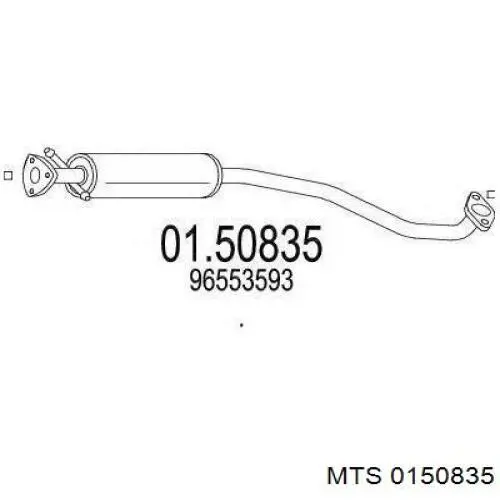 Глушник, центральна частина 0150835 MTS