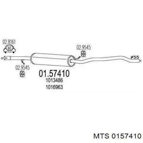 Глушник, центральна частина 0157410 MTS