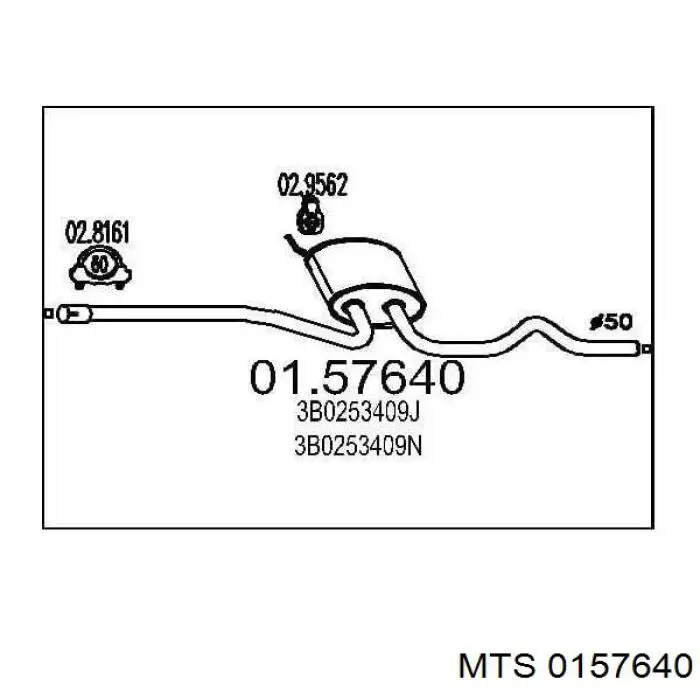 Глушник, центральна частина 0157640 MTS