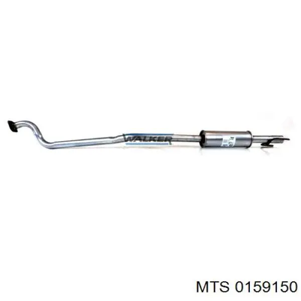 Глушилка задня Opel 5852063