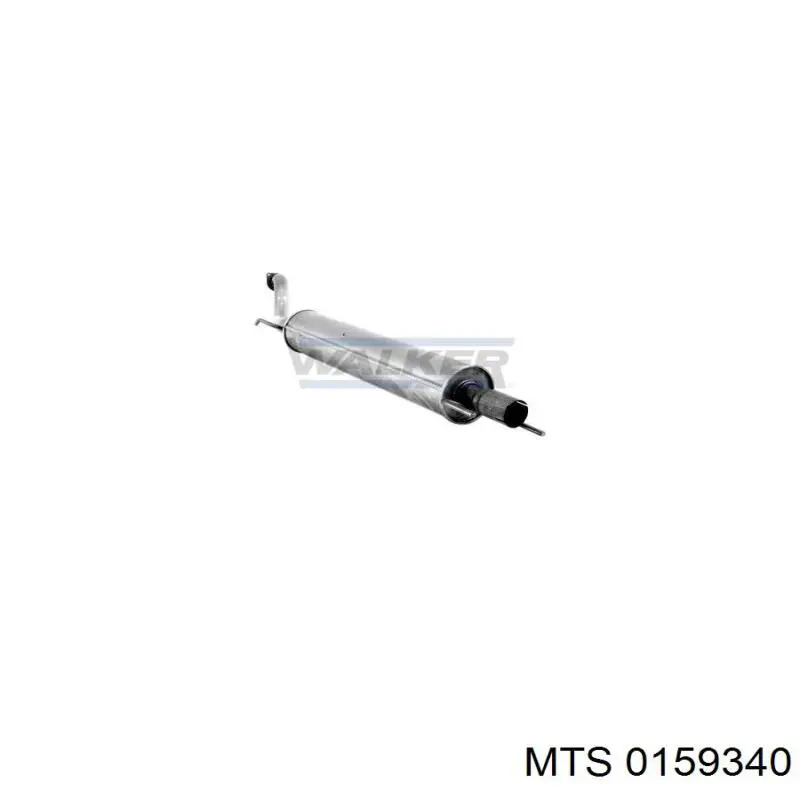 Купити 5852065 Opel Вихлопна труба