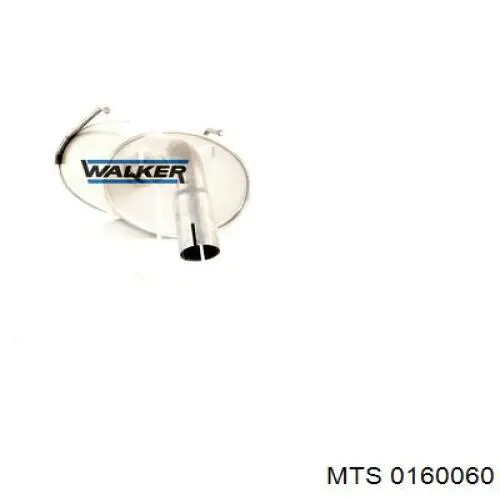 Вихлопна труба MTS 0160060 ціна, від 67.37 USD