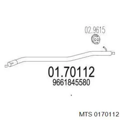 Вихлопна труба Bosal 800115 ціна, від 31.67 USD
