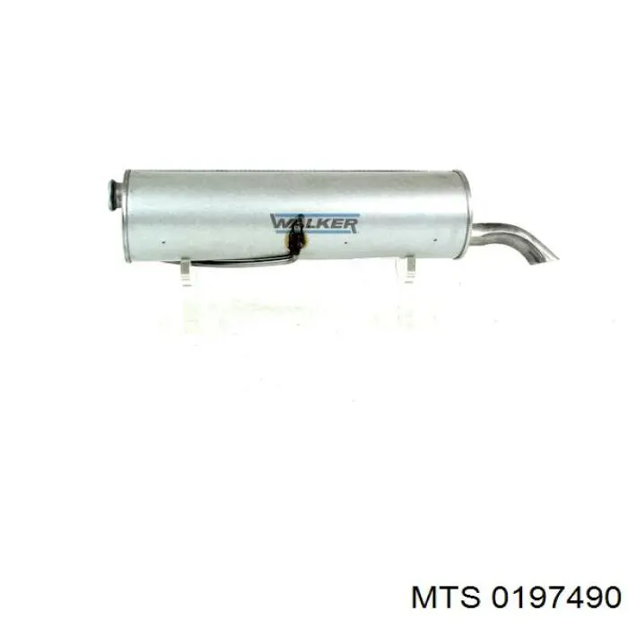 Вихлопна труба MTS 0197490 ціна, від 50.54 USD
