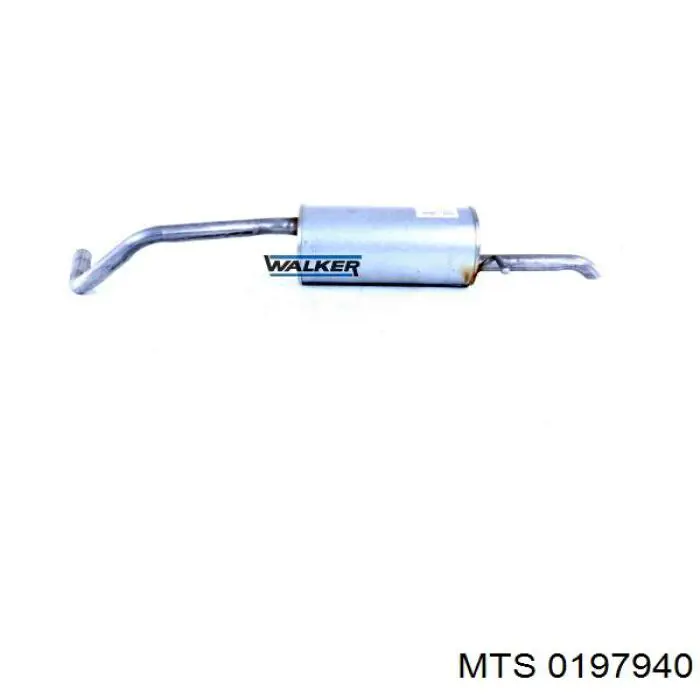 Вихлопна труба MTS 0197940 ціна, від 54.15 USD