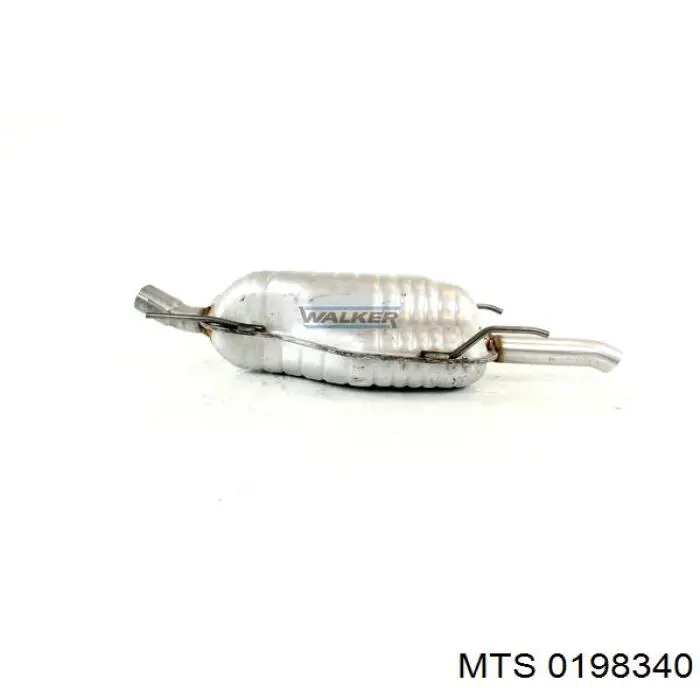 5852443 Opel Глушник, задня частина