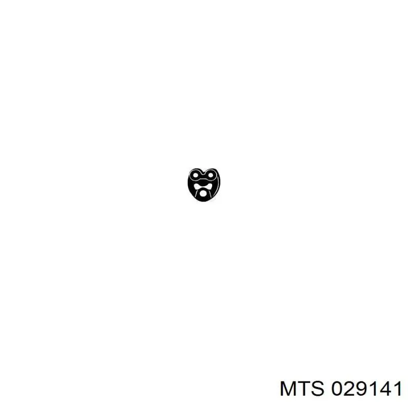 Подушка глушника 029141 MTS