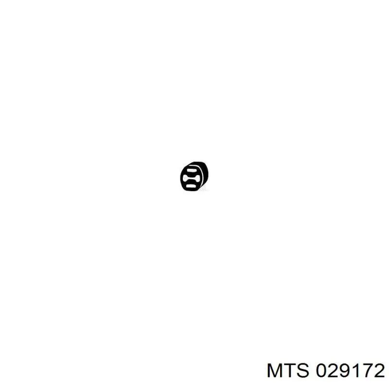 Подушка глушника 029172 MTS