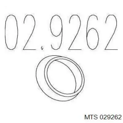 Кільце приймальної труби глушника MTS 029262 ціна, від 3.21 USD