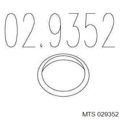Кільце приймальної труби глушника MTS 029352 ціна, від 2.40 USD