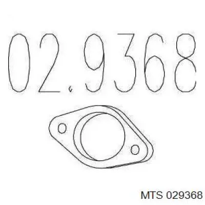 Купити 029368 MTS Прокладка до глушника