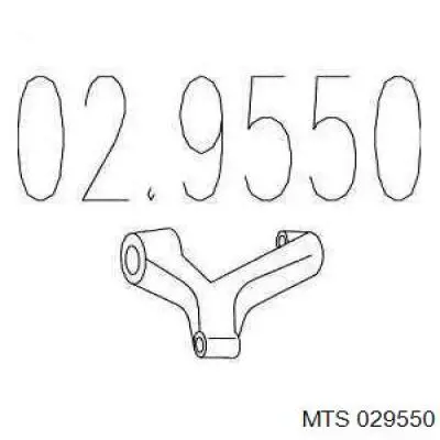 Подушка кріплення глушника MTS 029550 ціна, від 2.88 USD