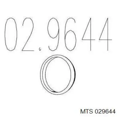 029644 MTS Прокладка штанів