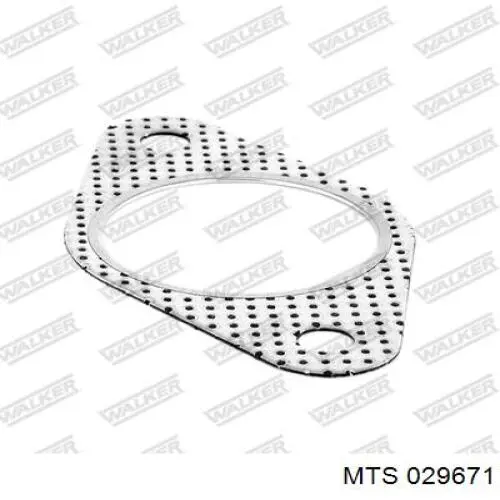 Прокладка прийомної труби глушника MTS 029671 ціна, від 2.06 USD