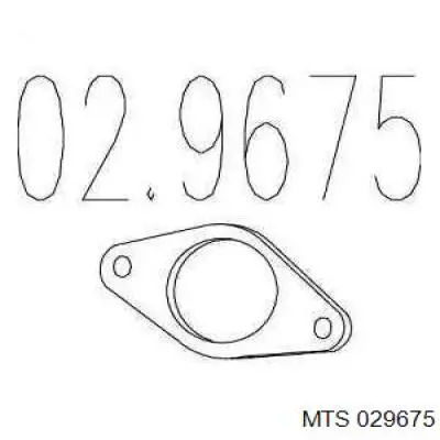 Прокладка прийомної труби глушника MTS 029675 ціна, від 3.94 USD