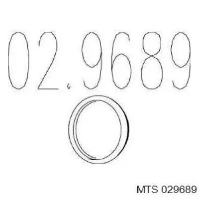 Купити 029689 MTS Прокладка монтажна, глушника