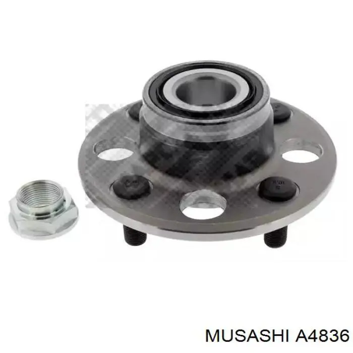 A4836 Musashi Сальник задньої маточини
