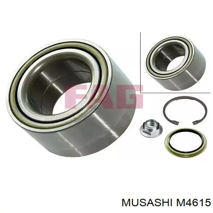 Сальник передньої маточини Musashi M4615 ціна, від 2.88 USD