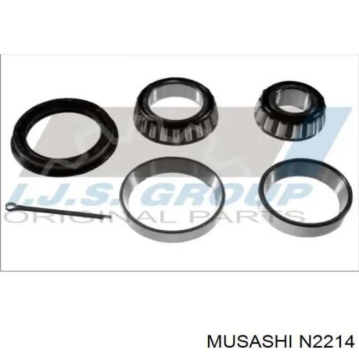 Сальник передньої маточини, внутрішній Musashi N2214 ціна, від 5.02 USD