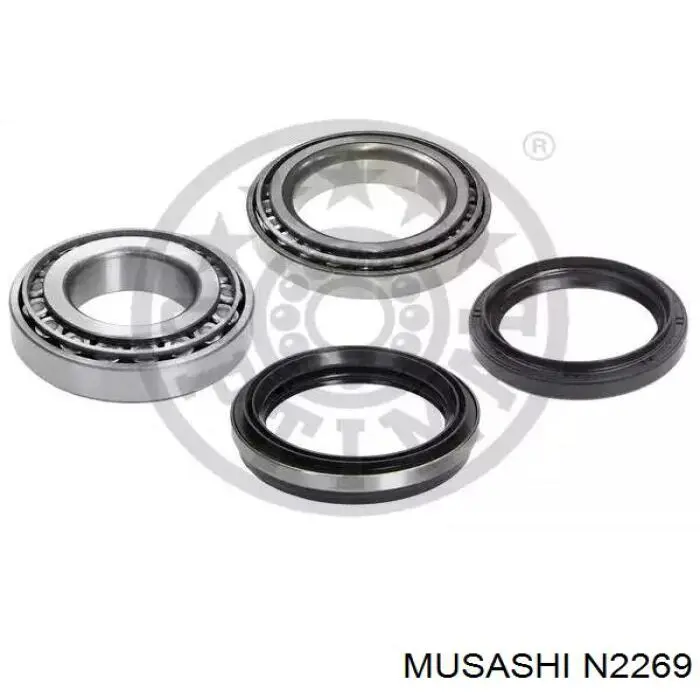 Купити N2269 Musashi Сальник передньої маточини, внутрішній