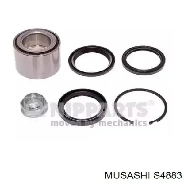 Сальник задньої маточини Musashi S4883 ціна, від 3.49 USD