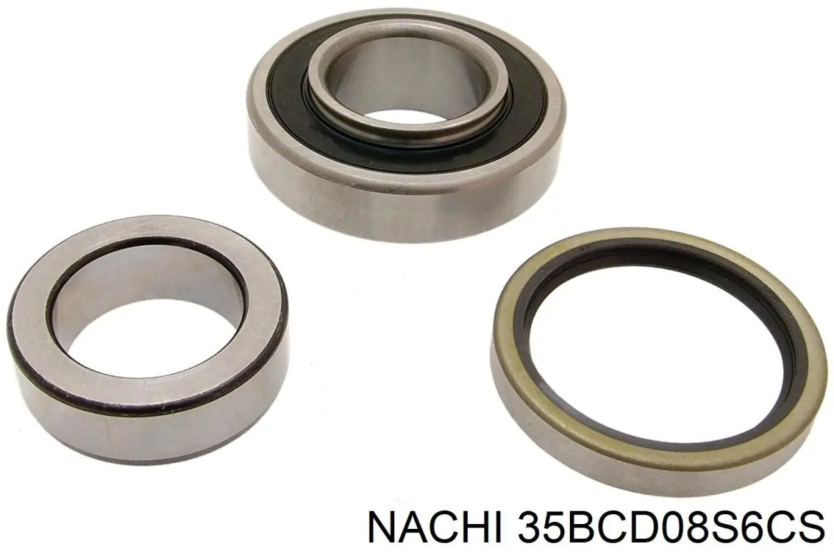 Підшипник маточини задньої Nachi 35BCD08S6CS ціна, від 17.14 USD